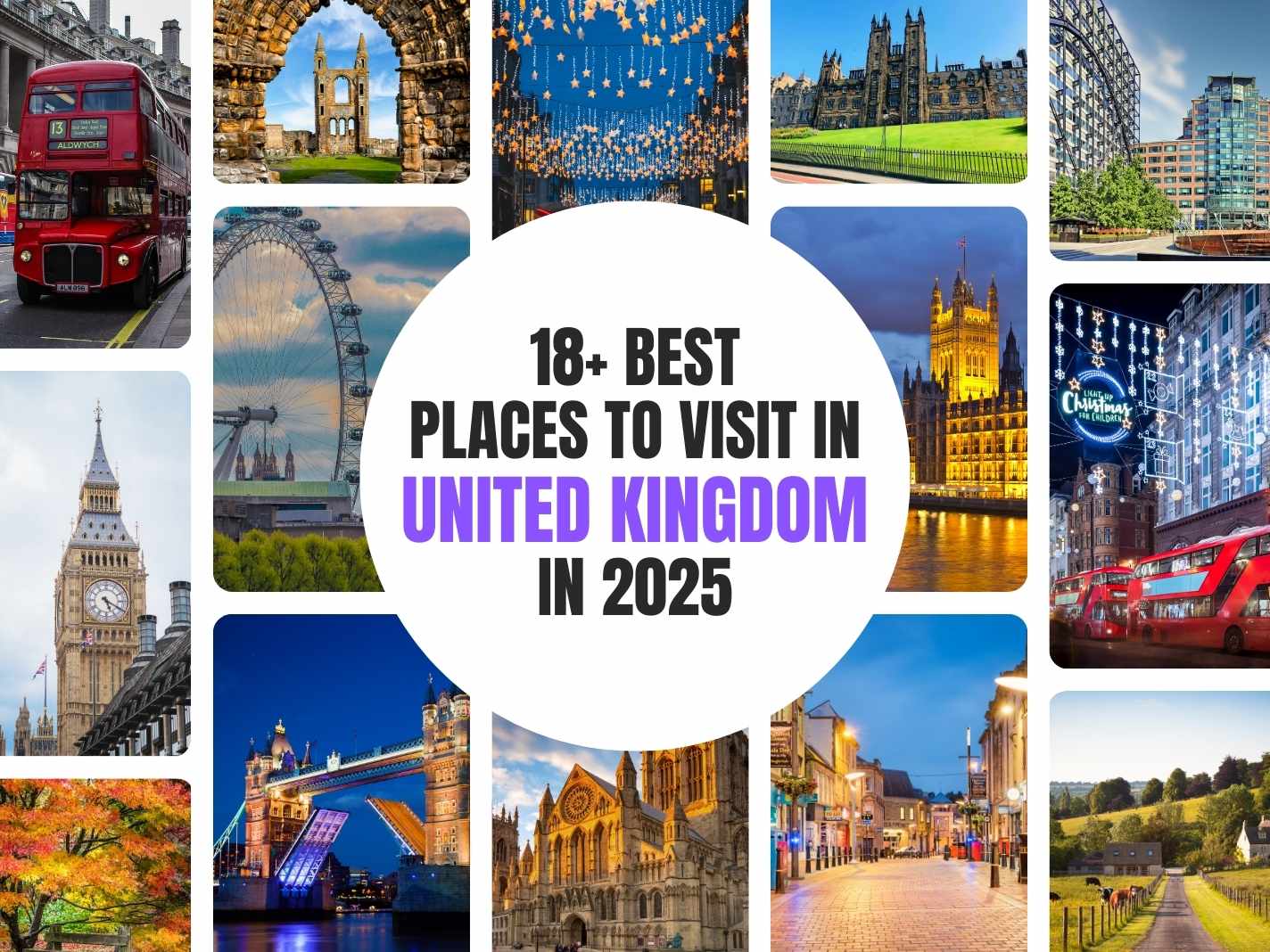 18+ Best Places To Visit In UK in 2025 [Updated]